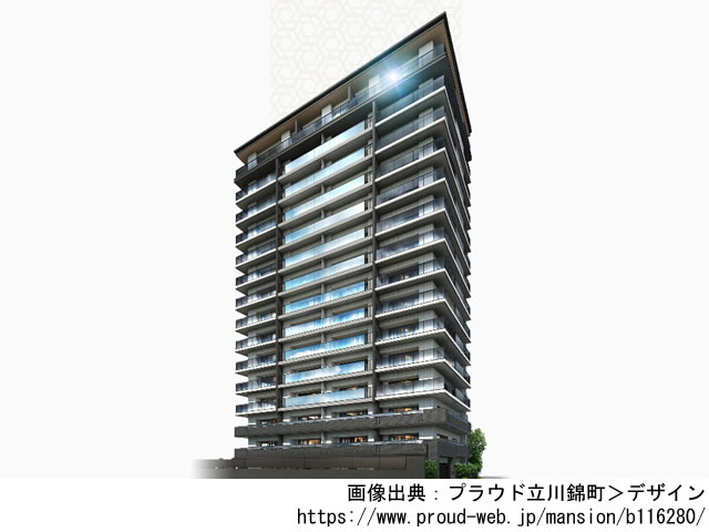 【東京・マンションライブラリ】プラウド立川錦町2023年2月完成