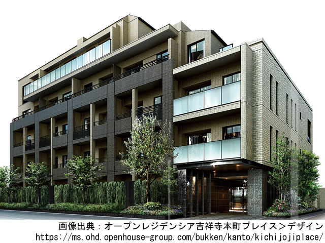 【東京・マンションライブラリ】オープンレジデンシア吉祥寺本町プレイス2022年12月完成