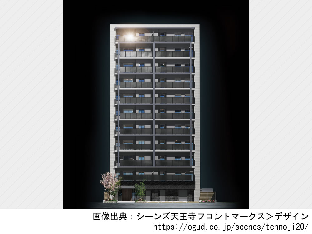 シーンズ天王寺フロントマークス「旧称：（仮称）天王寺駅近プロジェクト」