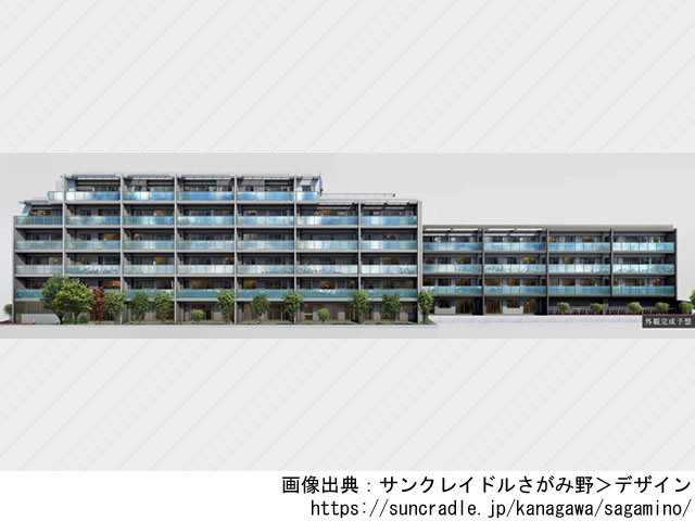 【神奈川・マンションライブラリ】サンクレイドルさがみ野2023年3月完成