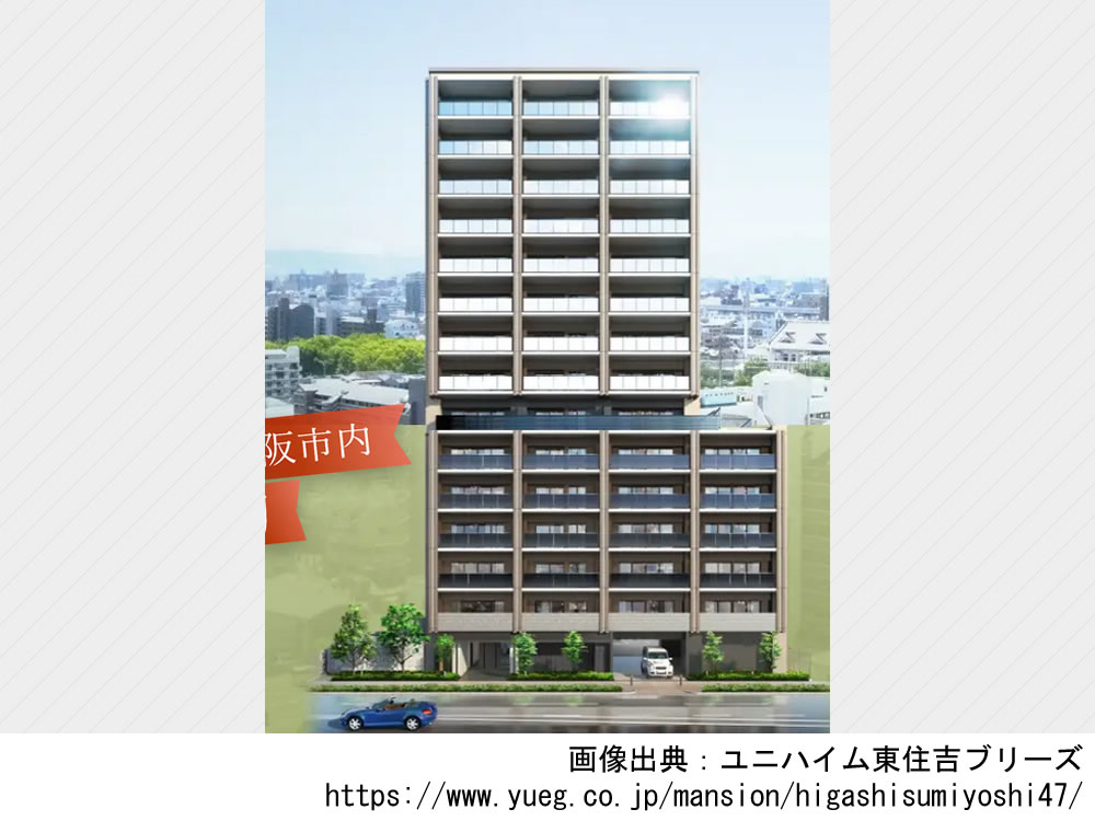 【大阪】ユニハイム東住吉ブリーズ2024年2月完成