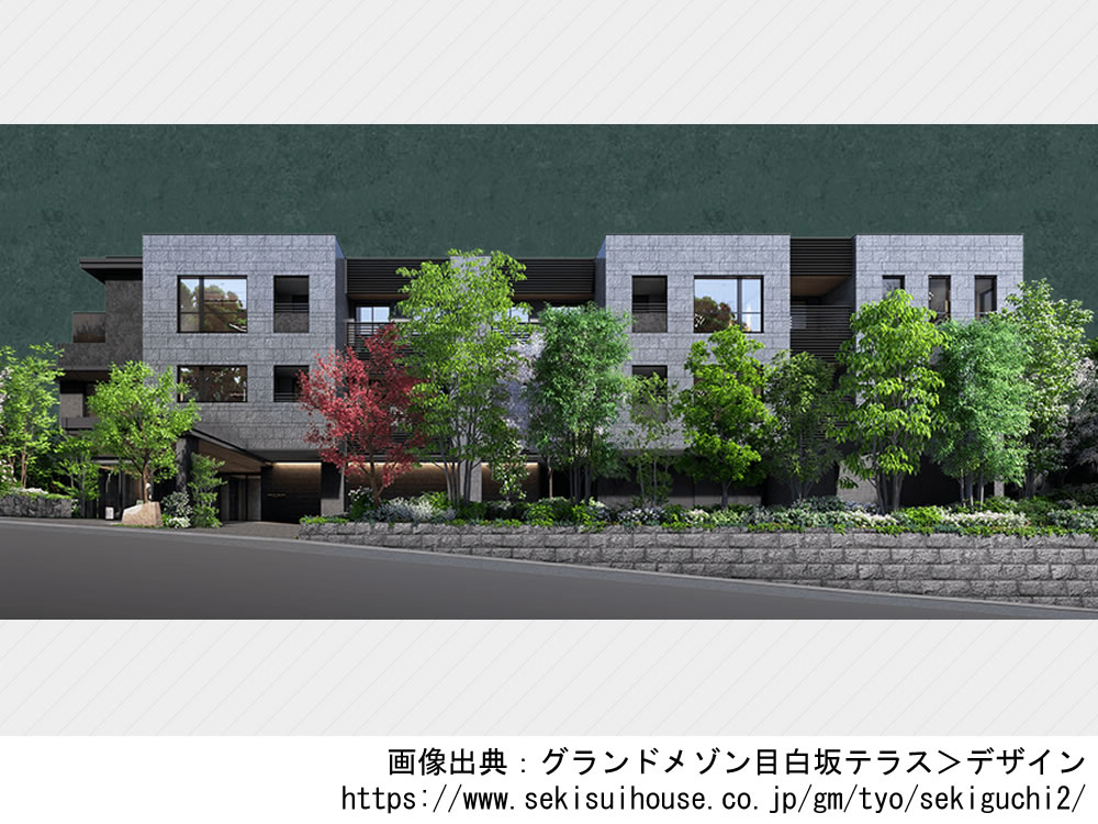 グランドメゾン目白坂テラス「旧称：（仮称）文京区関口二丁目 目白坂計画」