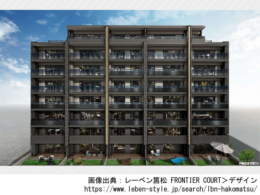 レーベン筥松 FRONTIER COURT