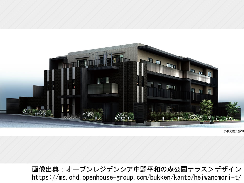 オープンレジデンシア中野平和の森公園テラス