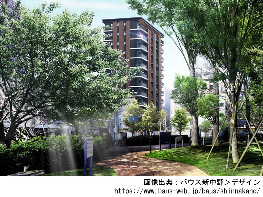 【東京】中野富士見町駅徒歩5分　バウス新中野2022年11月完成