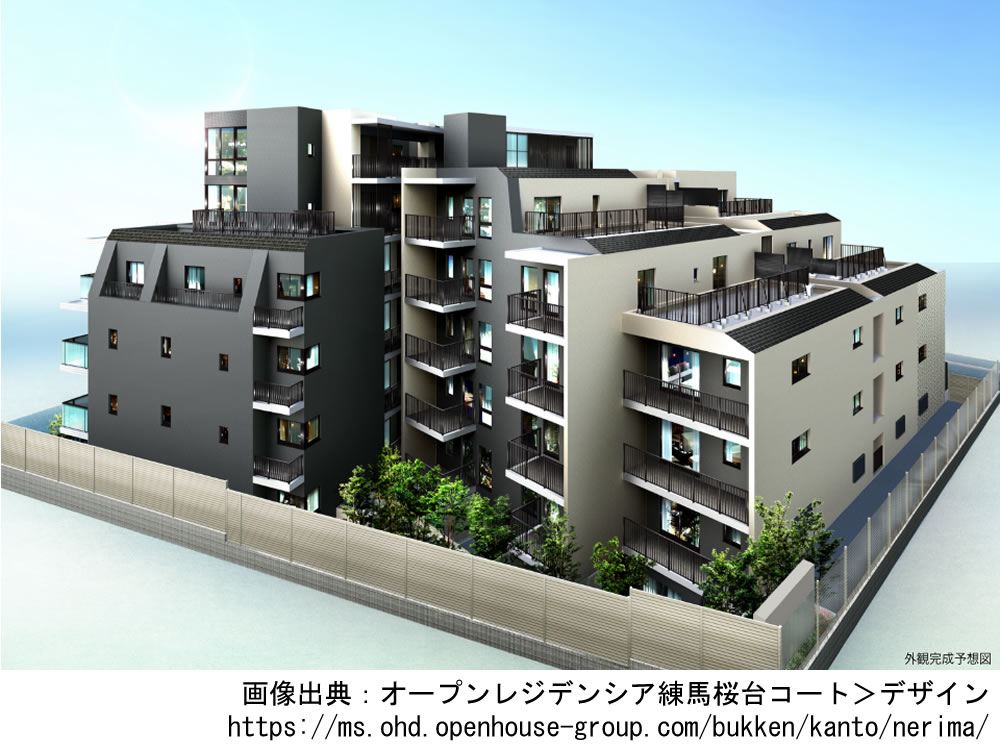 【東京】オープンレジデンシア練馬桜台コート2024年2月完成