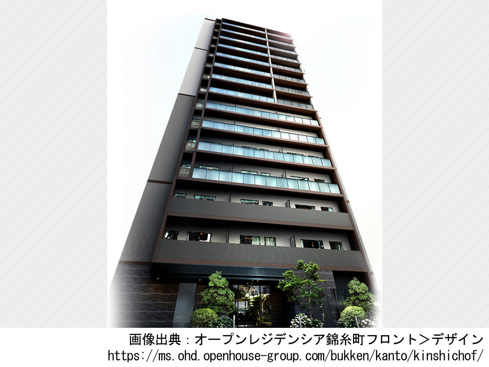 【東京】オープンレジデンシア錦糸町フロント2024年8月完成