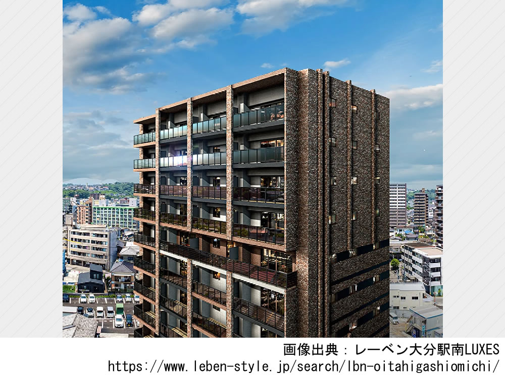 【大分】レーベン大分駅南LUXES 2024年7月完成