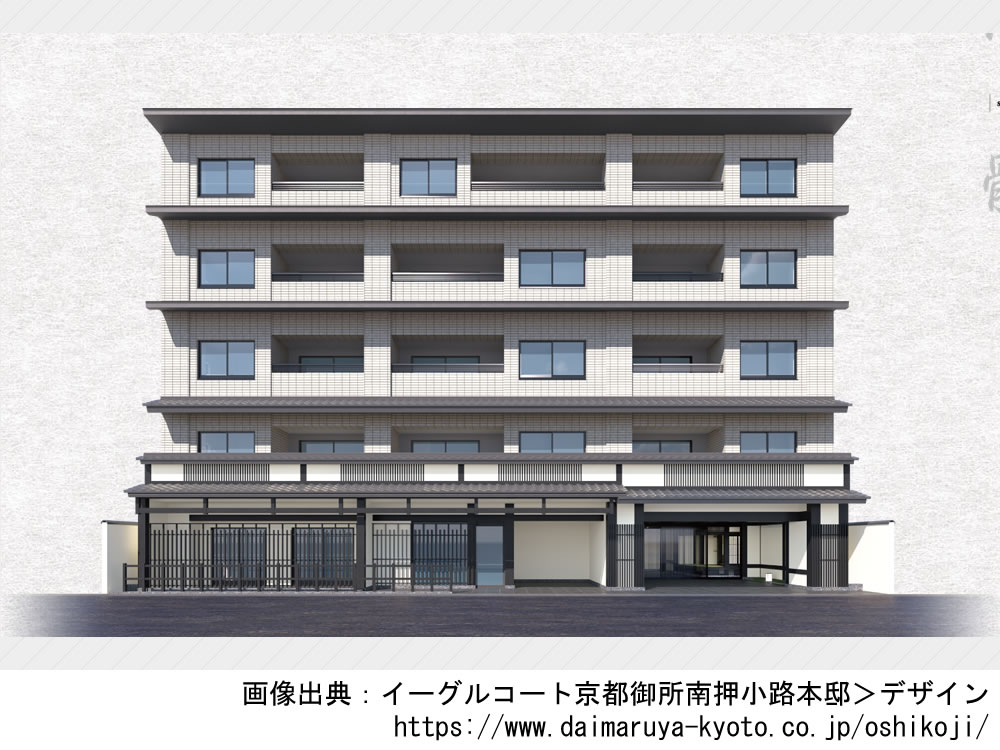 【京都】イーグルコート京都御所南押小路本邸2025年2月完成