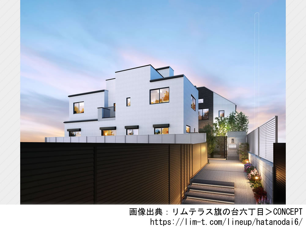 【東京】リムテラス旗の台六丁目2024年4月完成