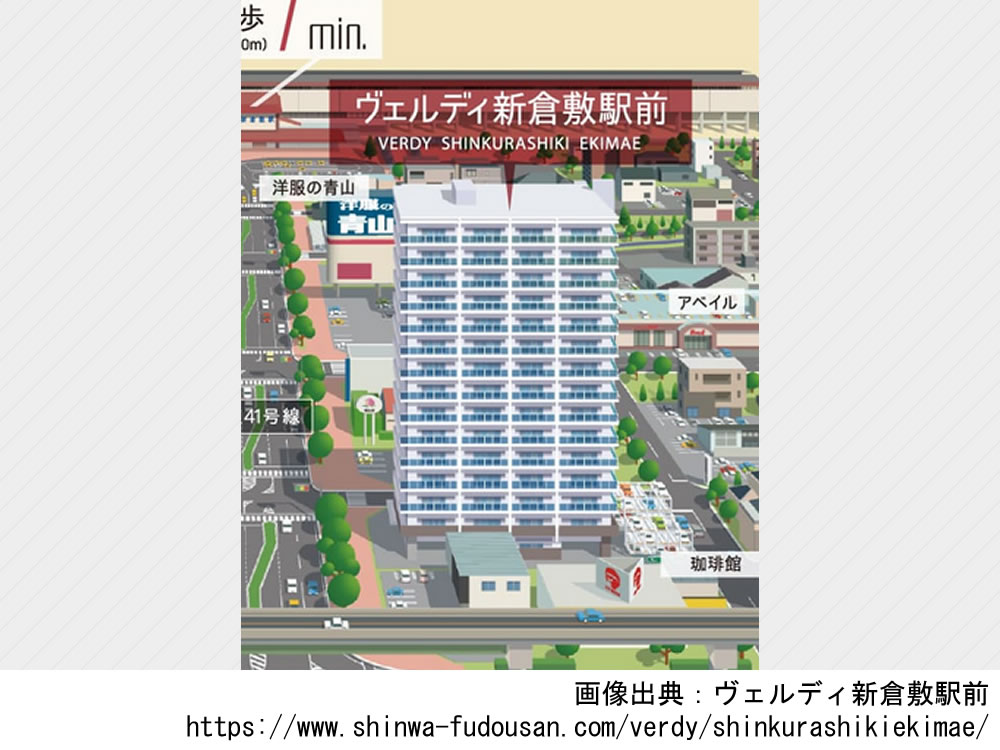 ヴェルディ新倉敷駅前