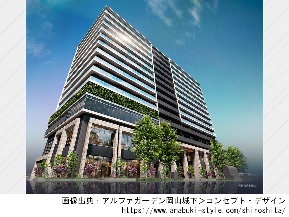 アルファガーデン岡山城下