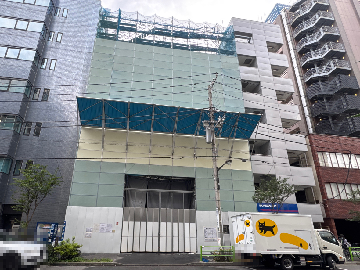 【東京】八丁堀駅徒歩2分に共同住宅を計画/2025年11月に着工
