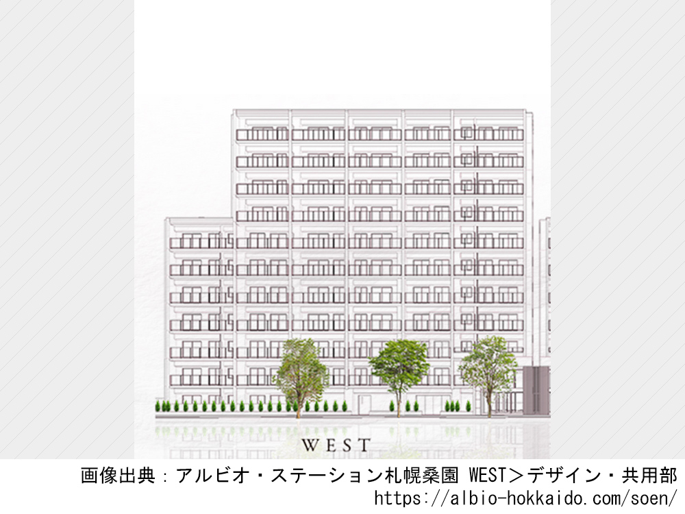 アルビオ・ステーション札幌桑園 WEST