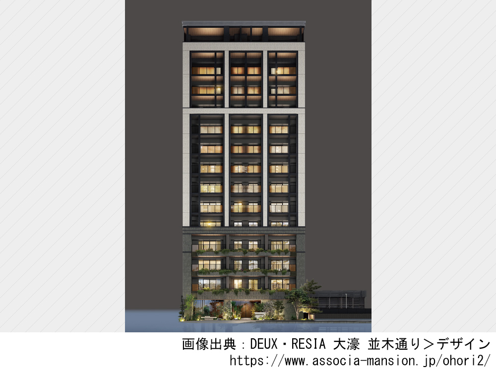 DEUX・RESIA 大濠 並木通り