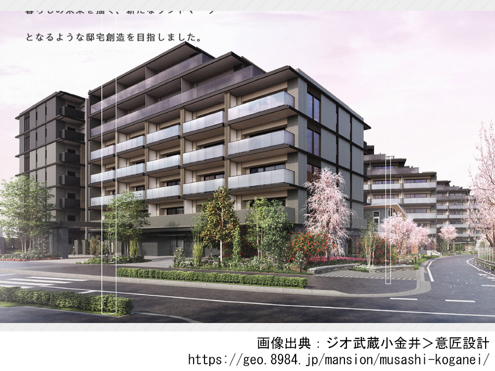 【東京都】ジオ武蔵小金井 全308邸の新築分譲マンション