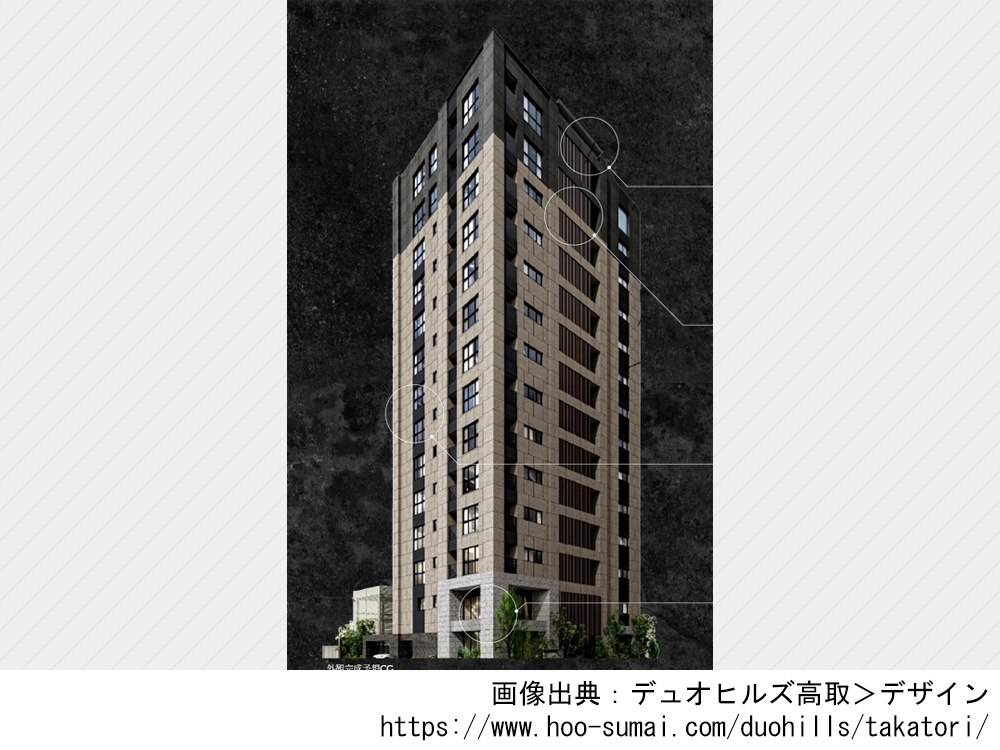 【福岡県】デュオヒルズ高取　内廊下設計、全36邸の新築分譲マンション