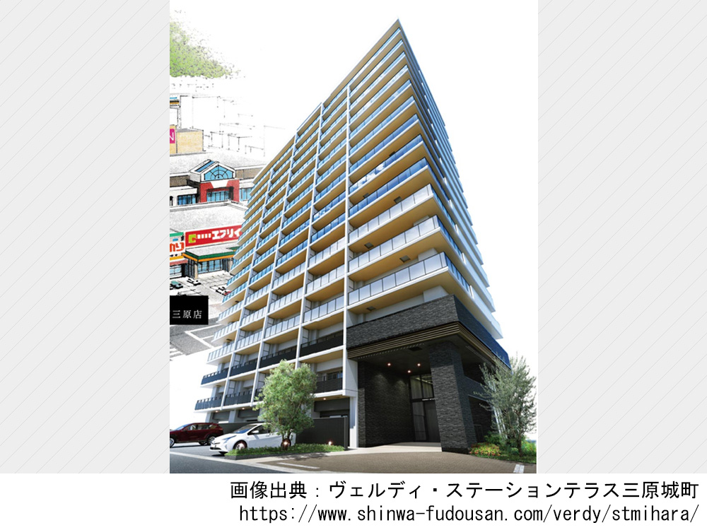【広島県】ヴェルディ・ステーションテラス三原城町　全67邸南向きの新築分譲マンション