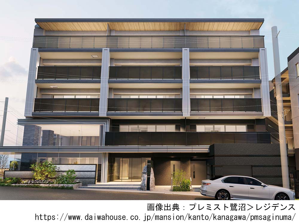【神奈川県】プレミスト鷺沼　全68邸の新築分譲マンション